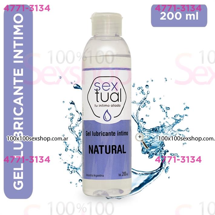 Cód: CA CR T NAT200 - Gel estimulante hipoalergenico 200ml - $ 10400